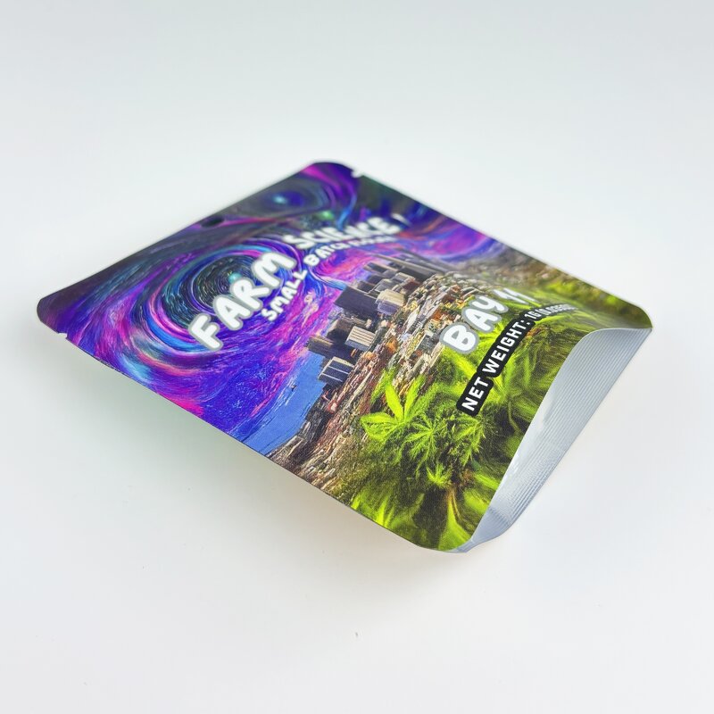 Mylar Bags Factory - OEM Custom 3.5g Resealable Stand-Up Doypack