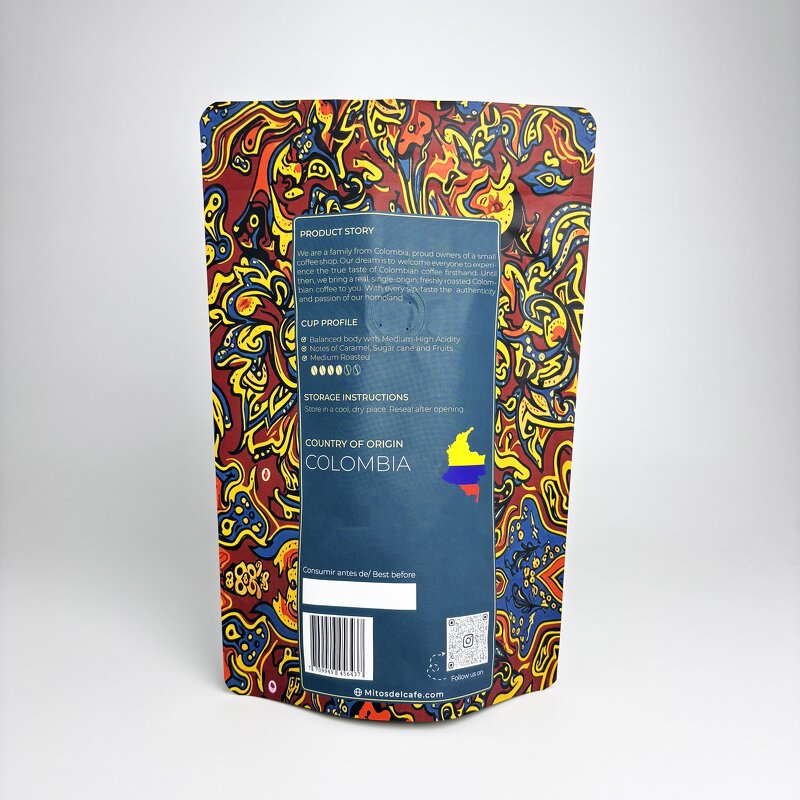Coffee Roasting Pouch Factory - OEM Digital Printing Reusable Valve Bag