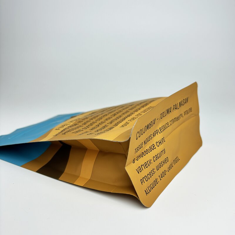 Poly Bag Manufacturer - OEM Custom Flat Bottom Valve Smell Proof