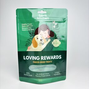 Stand-up Pouch Manufacturer - OEM Custom Transparent Window Zipper Bag