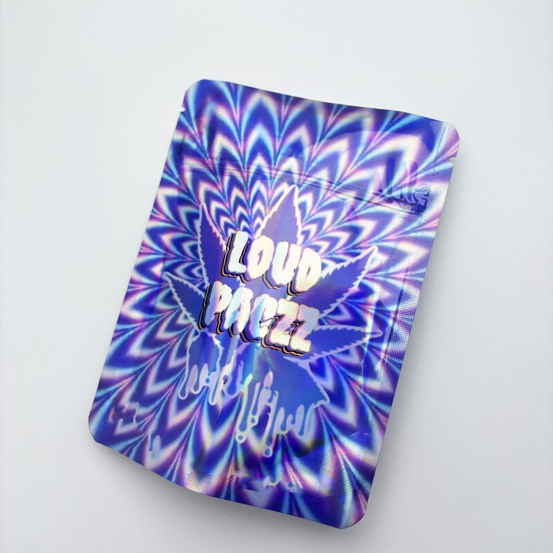 Mylar Bag Factory - OEM Digital Printing Holographic Clear Bottom