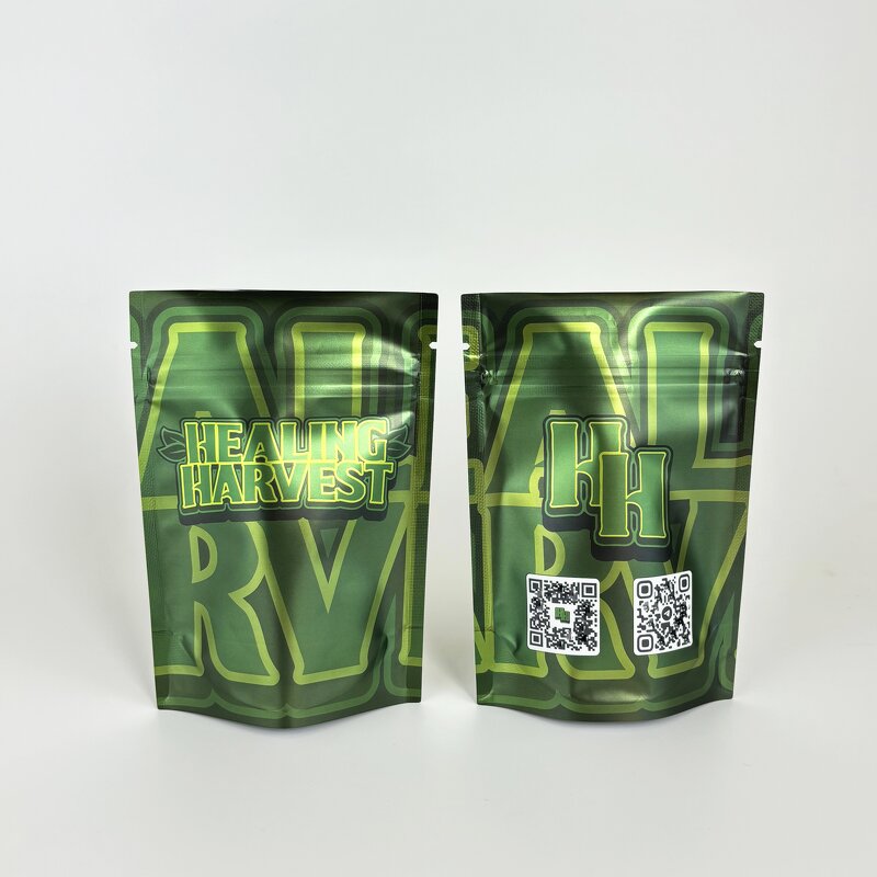 Mylar Bags Manufacturer - OEM Custom Printed 3.5g Smell Proof Pouch