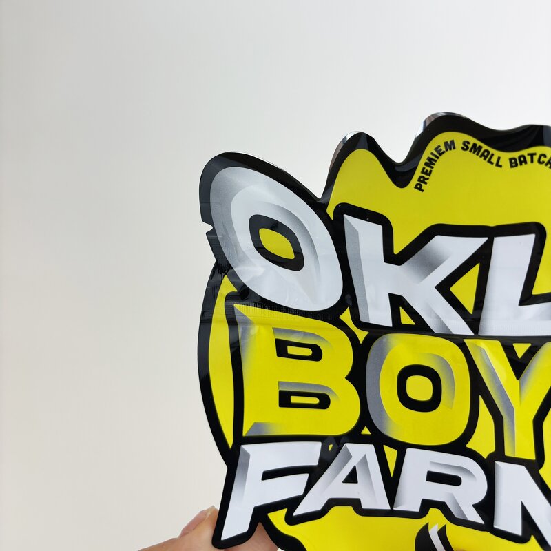 Plastic Bag Factory - OEM Custom Printed BOPP Die Cut Child-Proof