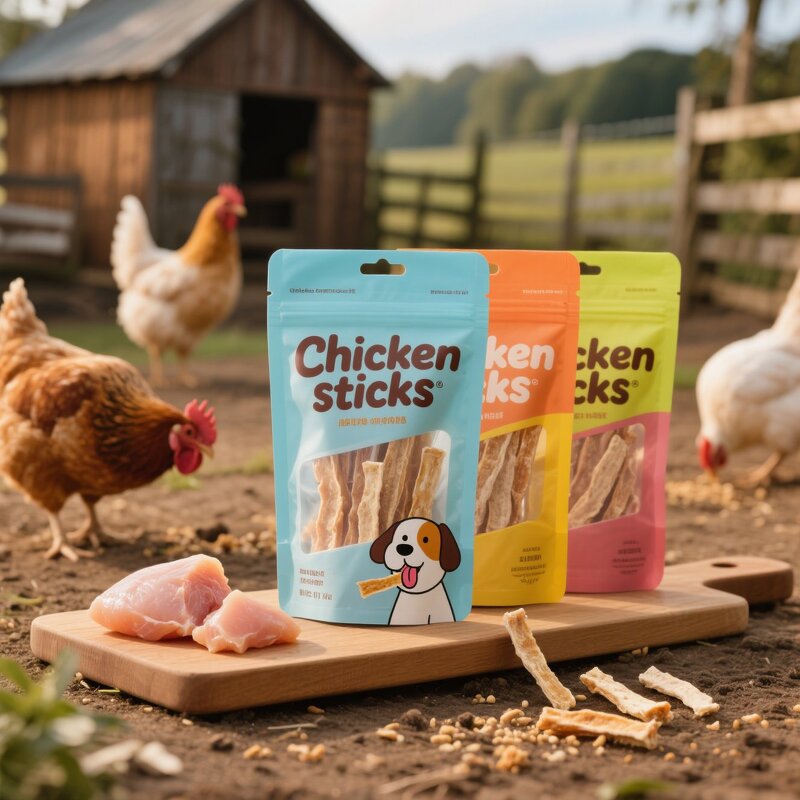 Pet Food Packaging Manufacturer - OEM Custom Printing Window Stand Pouch