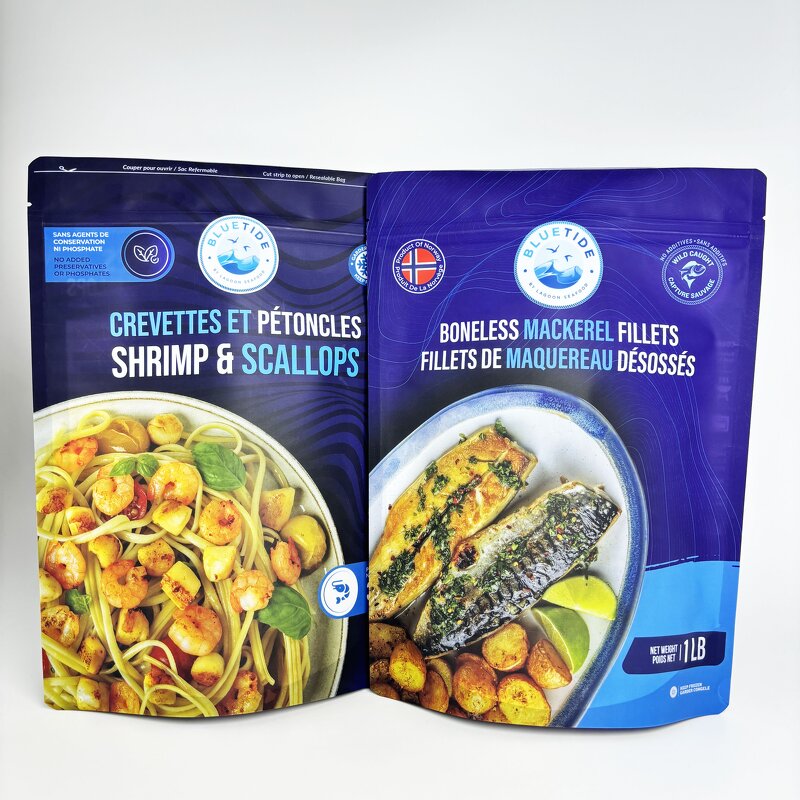 Food Packaging Pouch Manufacturer - OEM Custom Reusable Zipper Lock