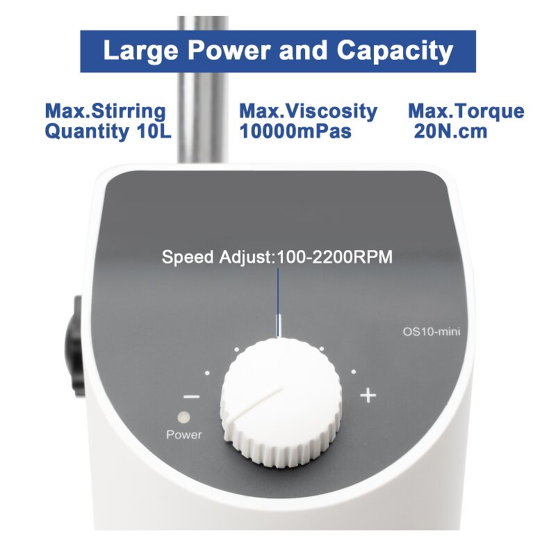 Analog Overhead Stirrer Manufacturer - OEM Custom 10L Electric Time Speed