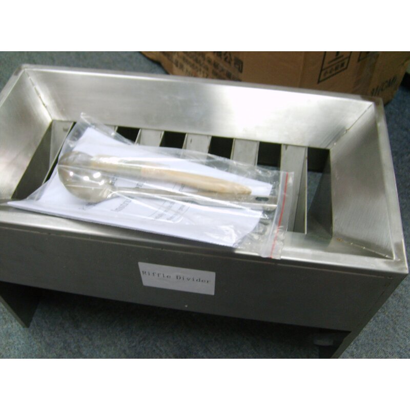 Riffle Divider Manufacturer - OEM Custom Stainless Steel Construction Sample