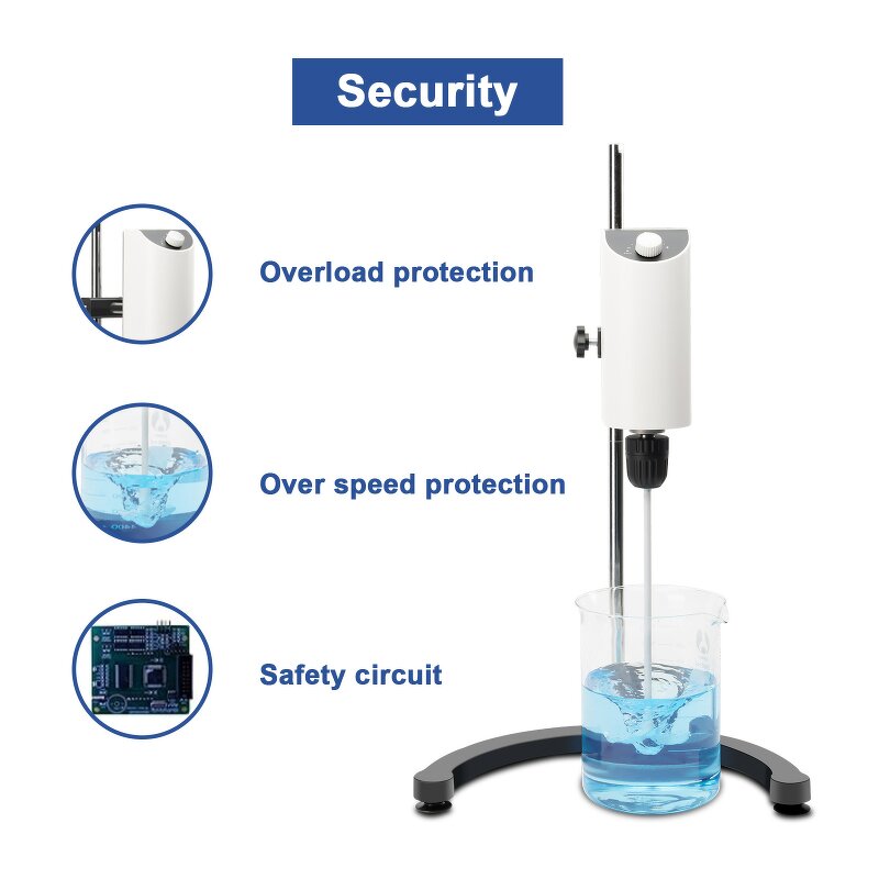 Analog Overhead Stirrer Manufacturer - OEM Custom 10L Electric Time Speed