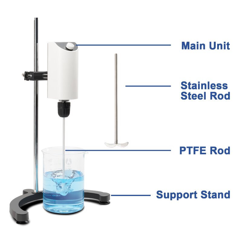 Analog Overhead Stirrer Manufacturer - OEM Custom 10L Electric Time Speed