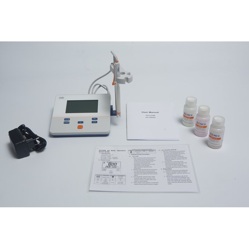 PH Meter Manufacturer - OEM Factory Price Lab Benchtop LCD Digital