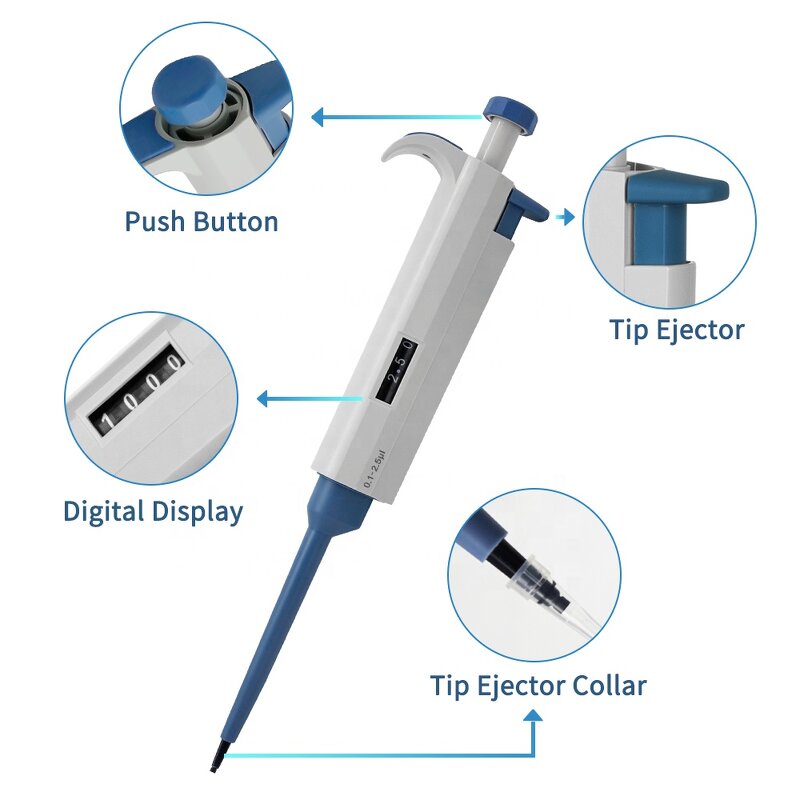 Micropipette Factory - OEM Custom Mechanical Autoclavable Adjustable
