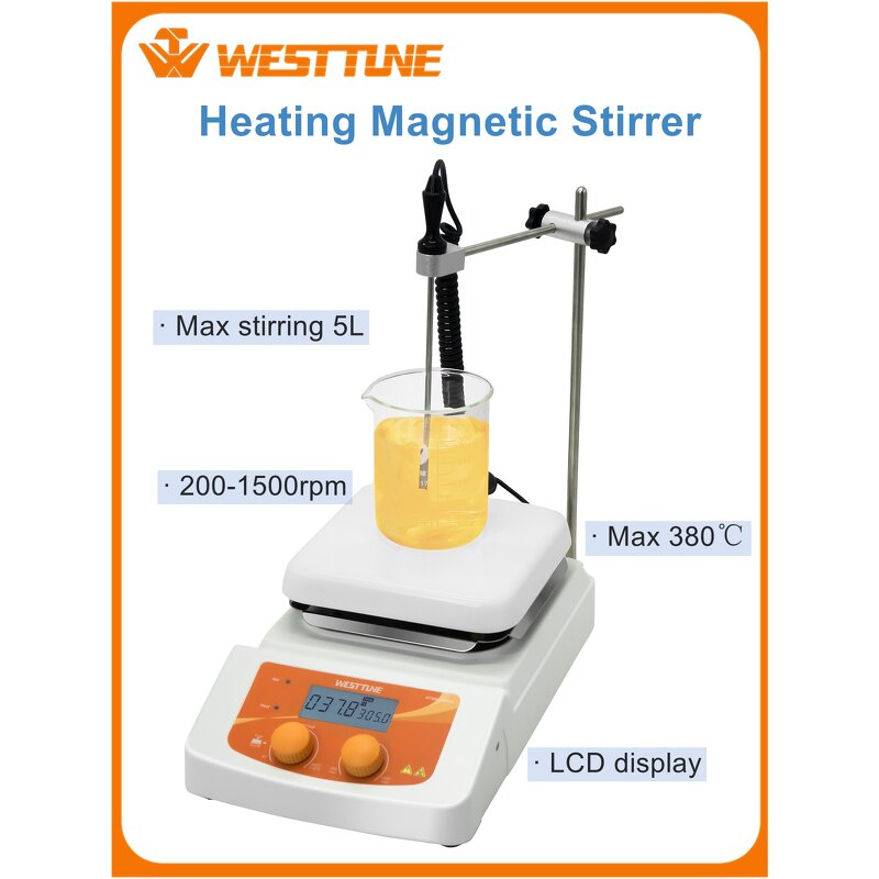 Magnetic Hot Plate Stirrer Manufacturer - OEM Custom 380C Lab Digital High