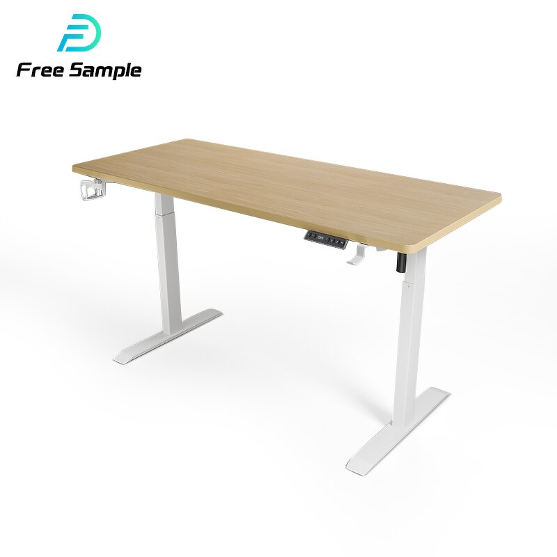 Electric Laptop Standing Desk Manufacturer - OEM Yz New Design Tempered Glass