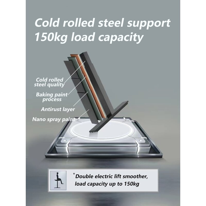 Ergonomic Gaming Desk Factory - OEM 55 Inch Z Shaped PC Desk