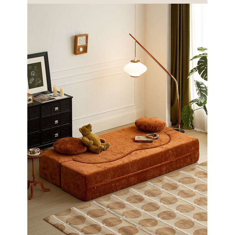 Vacuum Compressed Sofa Factory - OEM Modern Living Room Corduroy Frameless