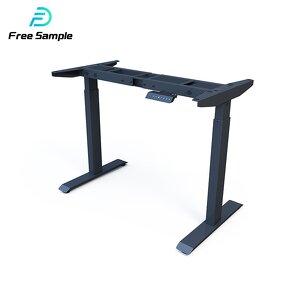 Lift up Sit Stand Desk Factory - OEM Yz White Dual Motor Standing Desk