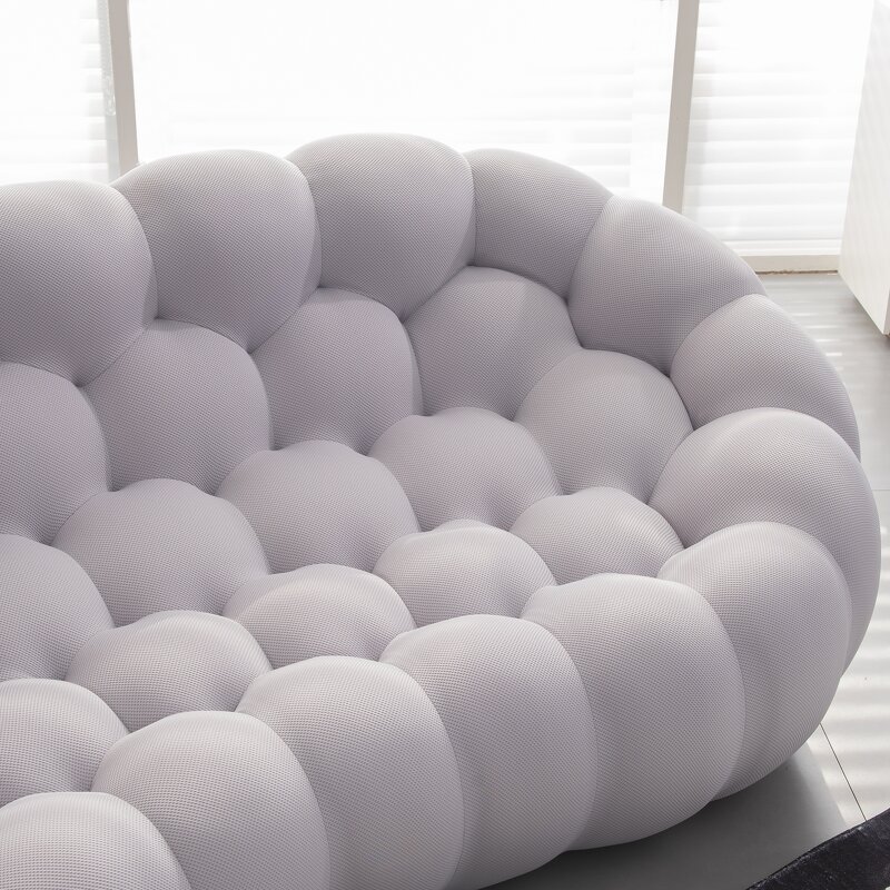 Fabric Bubble Sofa Set Manufacturer - OEM Modern Vacuum Compressed 3D