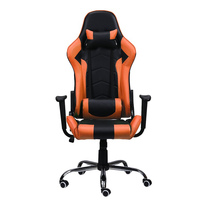 Gaming Chair Manufacturer - OEM Sunlight Style Orange Black Wholesale