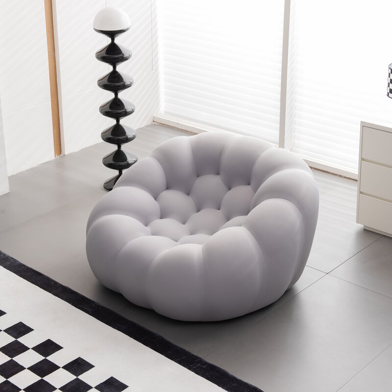 Fabric Bubble Sofa Set Manufacturer - OEM Modern Vacuum Compressed 3D