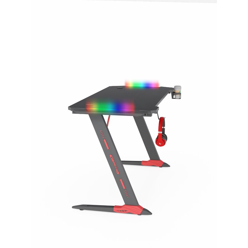 RGB Light Control Gaming Table Manufacturer - OEM 2pcs Computer Desk Smart