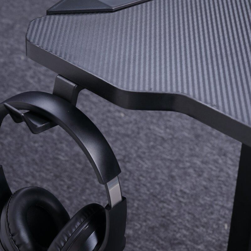 Gaming Computer Desk Manufacturer - OEM Yizhuo Factory Supplier Black Bureau