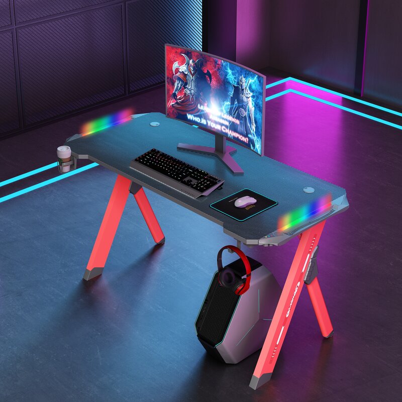 Computer Gaming Desk Factory - OEM 2022 Modern Office for Gamer