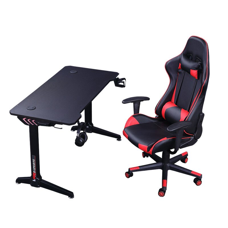 RGB Led Light Gaming Desk Manufacturer - OEM New Modern Computer Desks Light