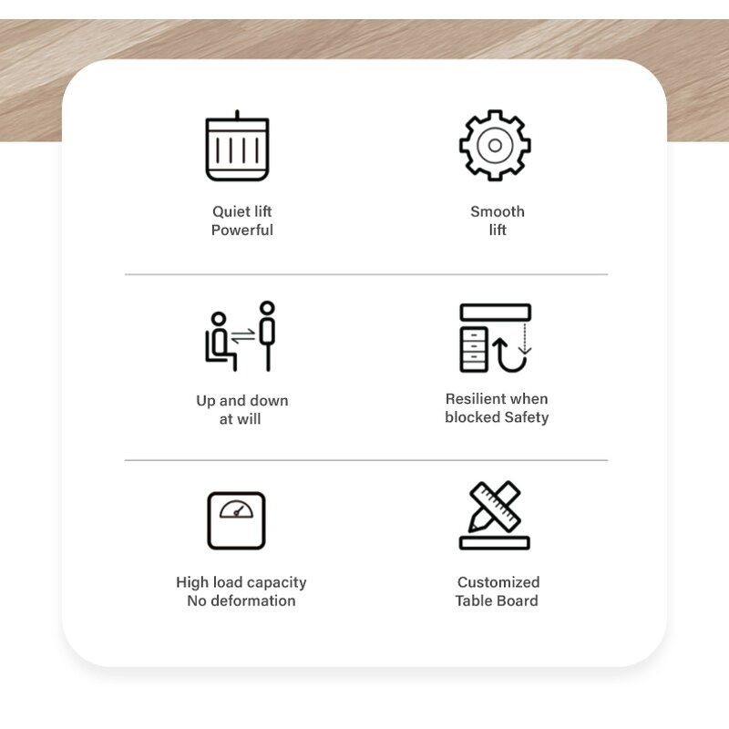 Dual Motor Electric Adjustable Standing Desk Factory - OEM Yz Luxury Office