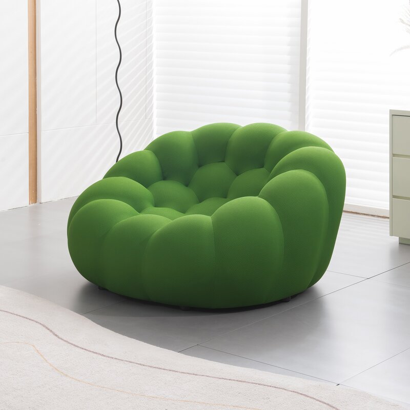 Bubble Sofa Factory - OEM Modern 3D Honeycomb Mesh Fabric 3 Seater