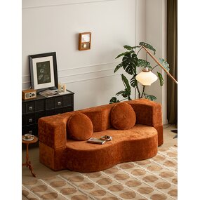 Vacuum Compressed Sofa Factory - OEM Modern Living Room Corduroy Frameless