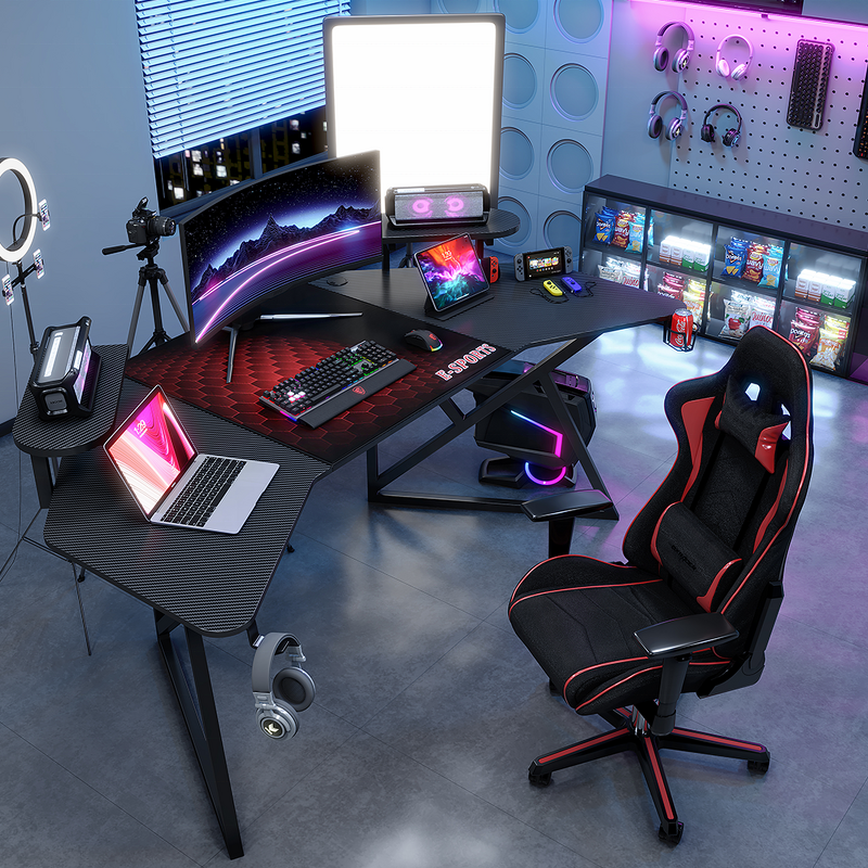 Broadcast Wooden Computer Table Factory - OEM New Arrival Design Host Desk