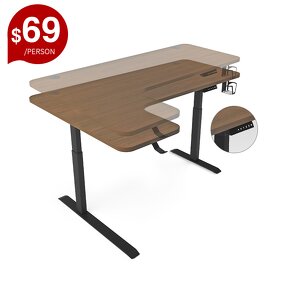 Stand up Office Desk Manufacturer - OEM YZ Hot Sale Motor Adjustable Desk
