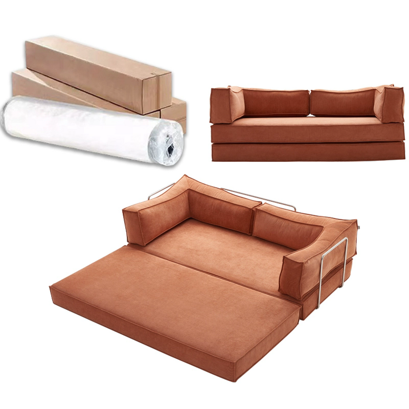 Modular Vacuum Compression Sofa Bed Factory - OEM Luxury Italian Minimalist