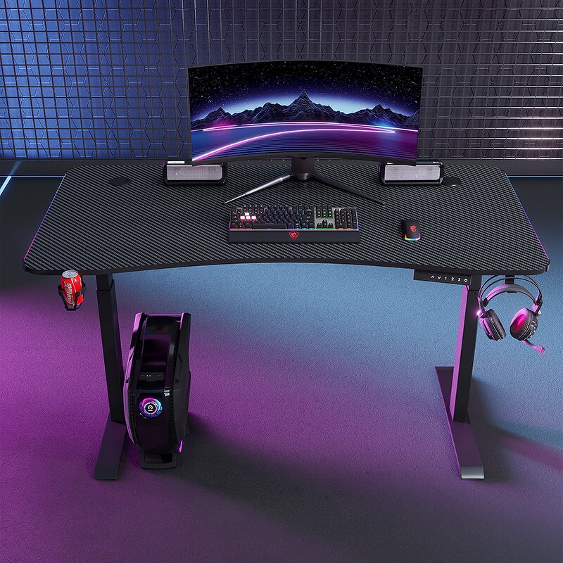 Gaming Desk Manufacturer - OEM YZ Free Sample Height Adjustable Ergonomic