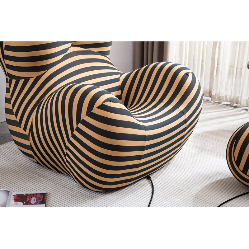 Compressed Sponge Fabric Reclining Armchair Manufacturer - OEM Modern for Home