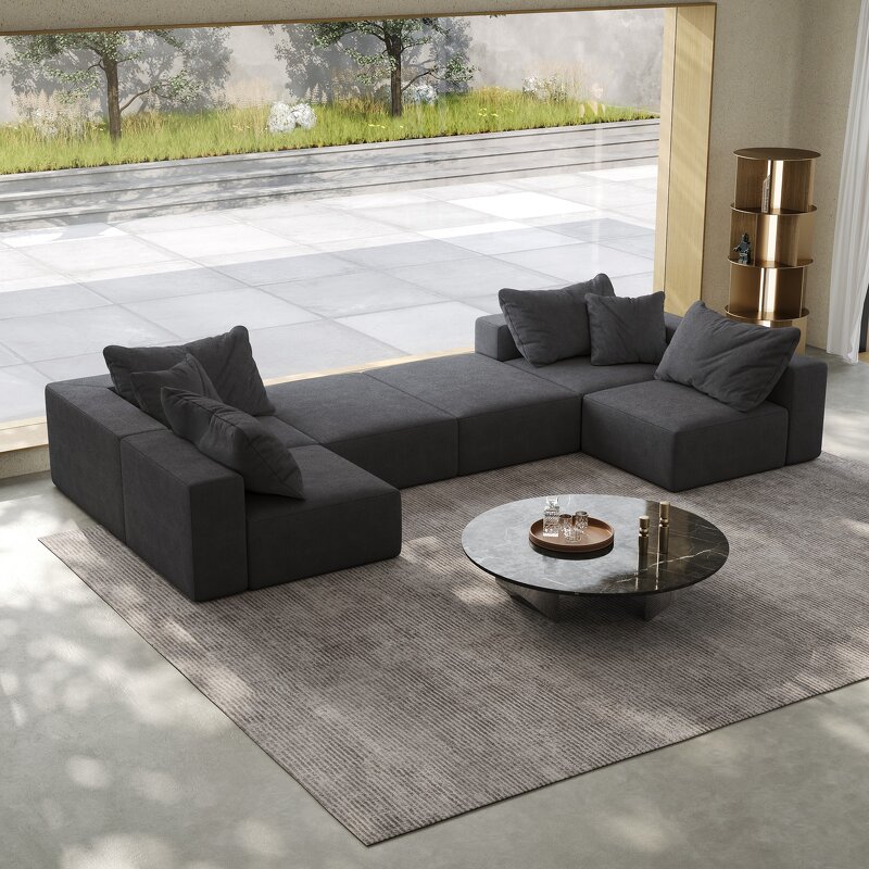 Sectional Compress Vacuum Sofa Bed Factory - OEM Modern Simple Modular
