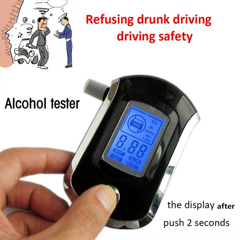 Alcohol Detector Factory - OEM Best Selling Portable Handheld Digital