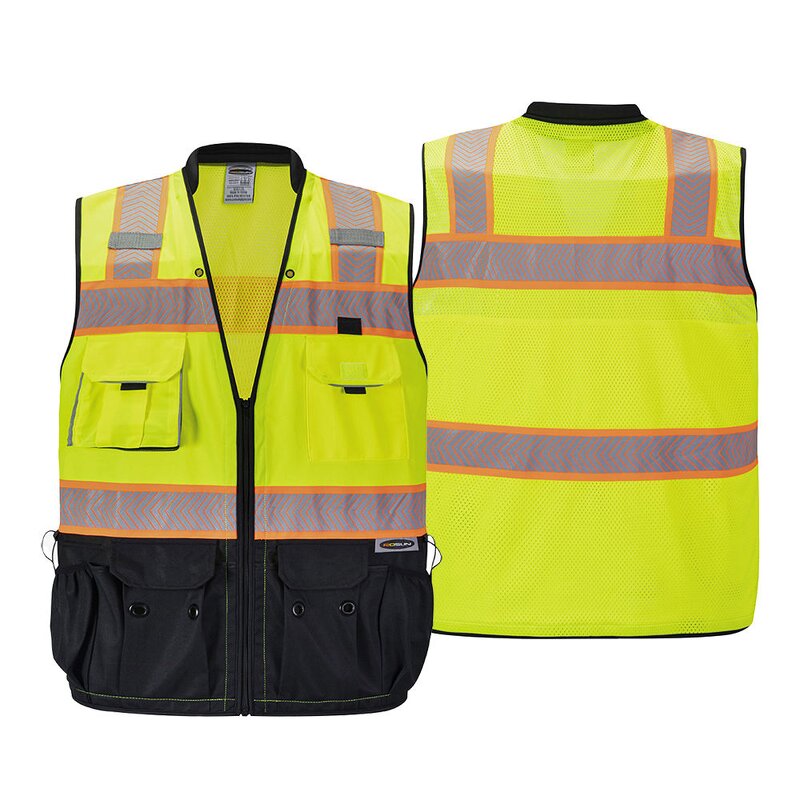 Hi-vis Reflective Vest Factory - OEM PPE with Logo Construction Industrial