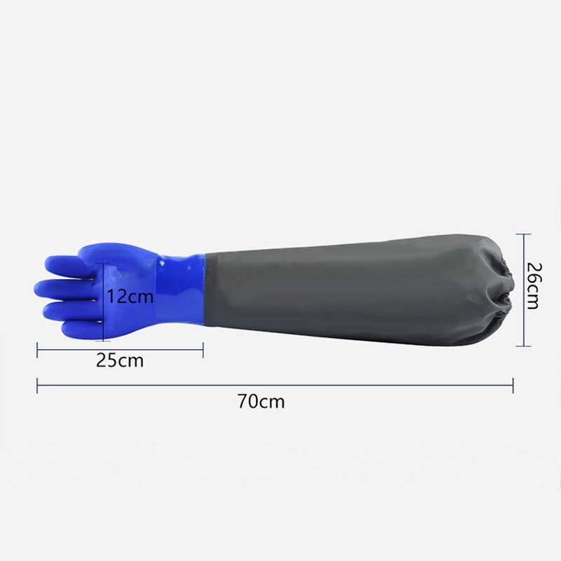 PVC Gloves Manufacturer - OEM Heavy Duty XL Rubber Oil Chemical Resistant