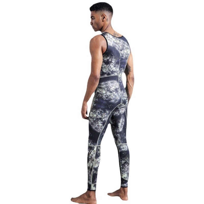 Outdoor Fishing Suit Factory - OEM Professional 3mm Camouflage Warm Diving