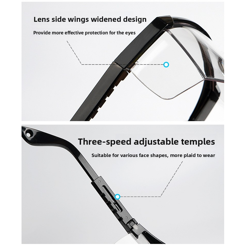 Work Safety Glasses Factory - OEM Anti-Splash Anti-Fog Lab Industrial