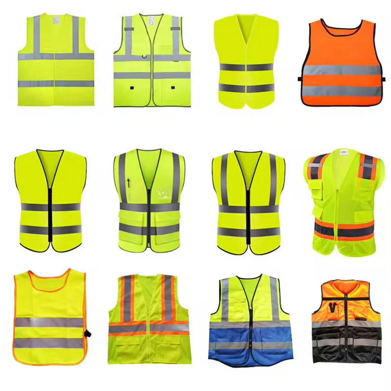 Hi Vis Safety Vest Factory - OEM Custom ANSI Class 2 Multi Pockets
