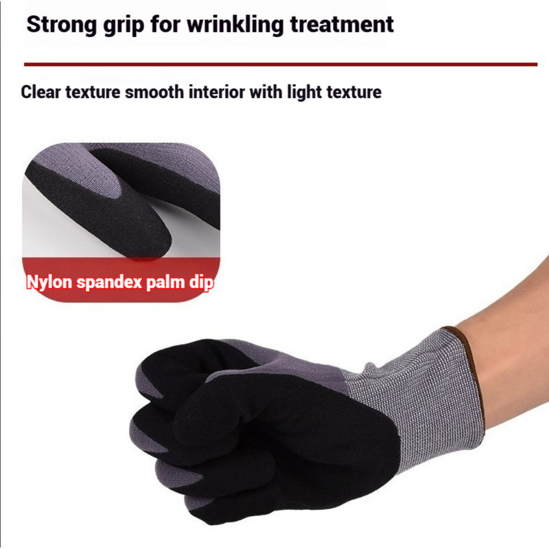 Nitrile Work Gloves Manufacturer - OEM Sandy 15 EN388 Certified Anti-Slip