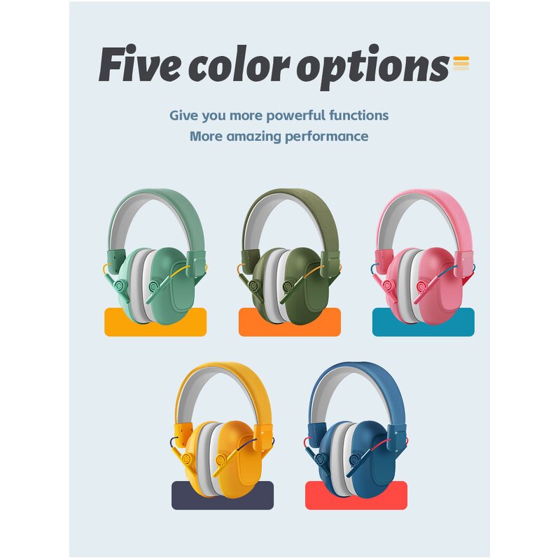 Ear Defenders Factory - OEM Sensory ACertified Noise Reduction Headphones