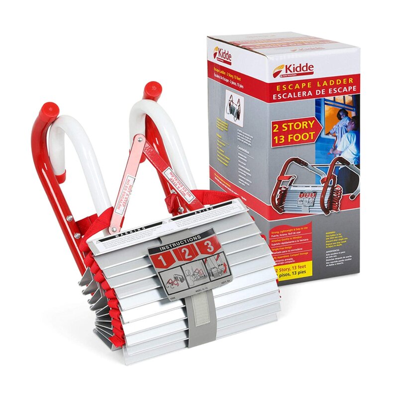 Fire Escape Ladder Manufacturer - OEM Portable Custom Size Aluminum Retractable