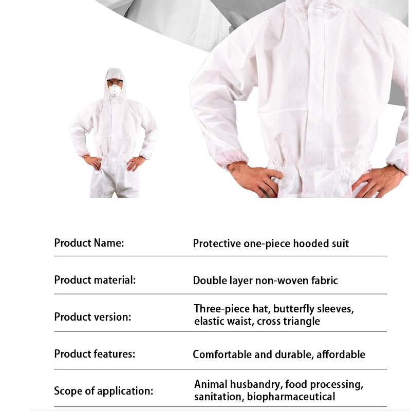 Disposable Coverall Manufacturer - OEM Unisex Custom Full Body PPE