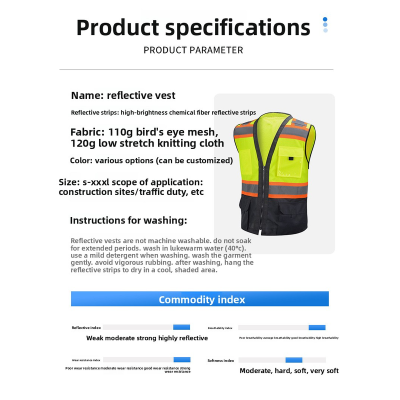 Hi-vis Reflective Vest Factory - OEM PPE with Logo Construction Industrial