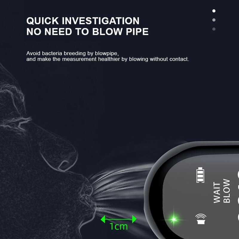 Breathalyzer Manufacturer - OEM Portable Rechargeable Keychain Professional