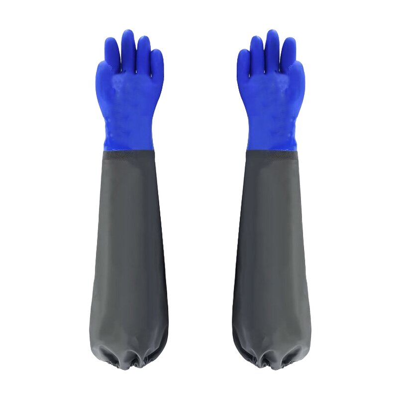 PVC Gloves Manufacturer - OEM Heavy Duty XL Rubber Oil Chemical Resistant