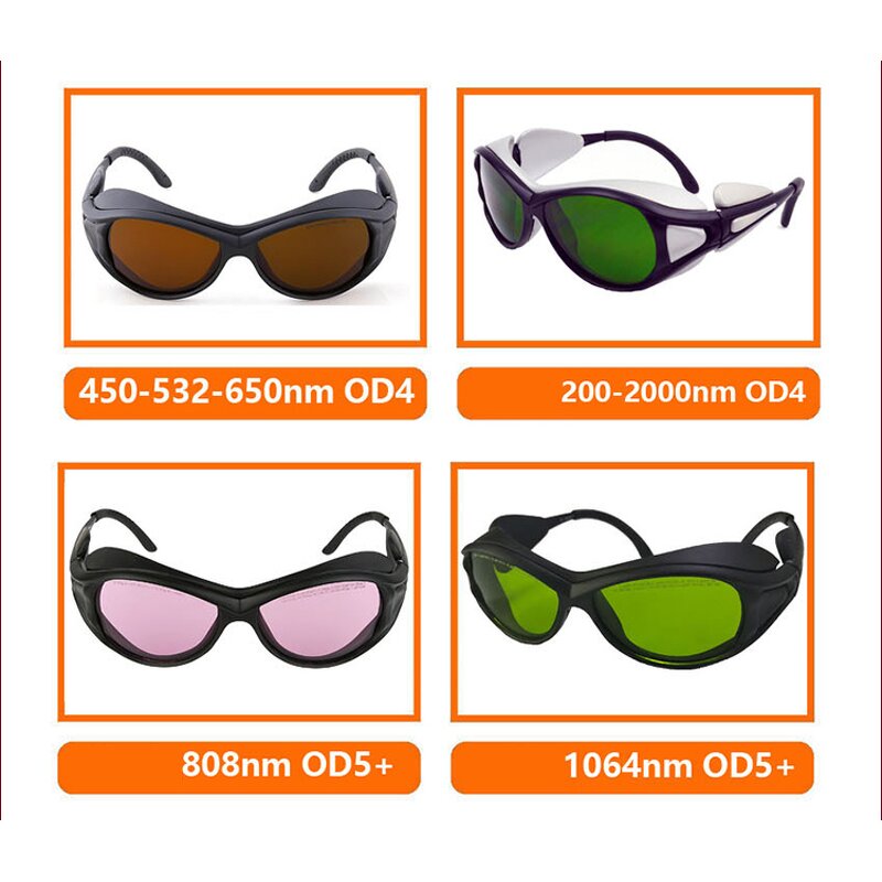 Laser Safety Glasses Factory - OEM CE Eyewear En207 532nm 1064nm Shield